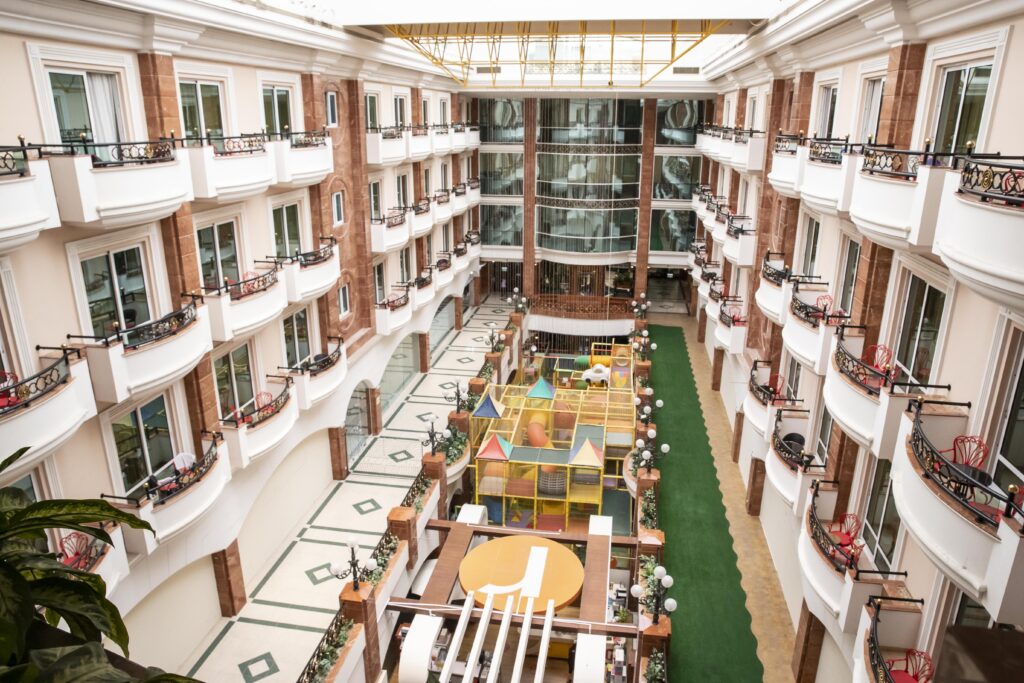 Leva Hotel, Mazaya Centre. The little known hotel that is the best reviewed in Dubai on Trip Advisor.
Antonie Robertson/The National